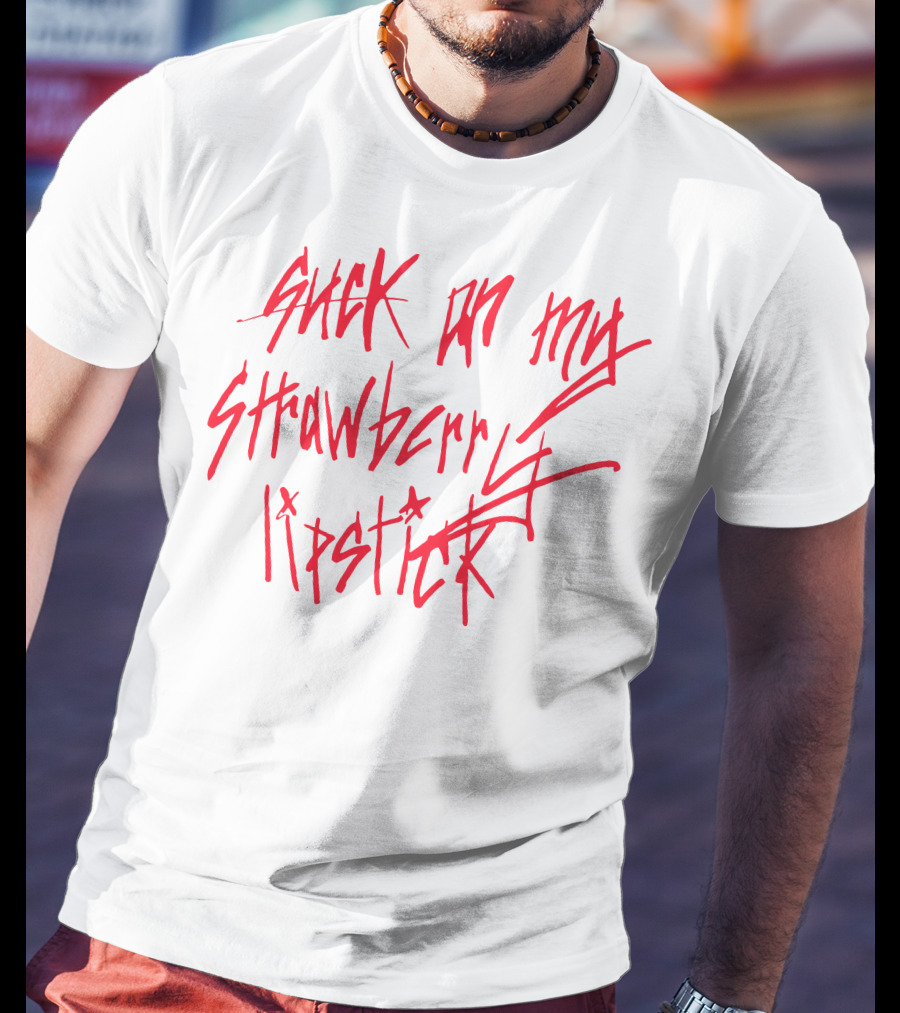 Yungblud Suck On My Strawberry Lipstick T-Shirt