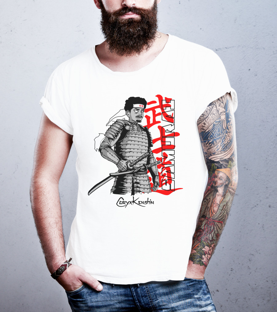 CoryxKenshin Samurai Warrior T-Shirt