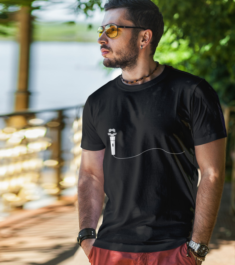 DonP By Kolchr Microphone Soccer Ball T-Shirt
