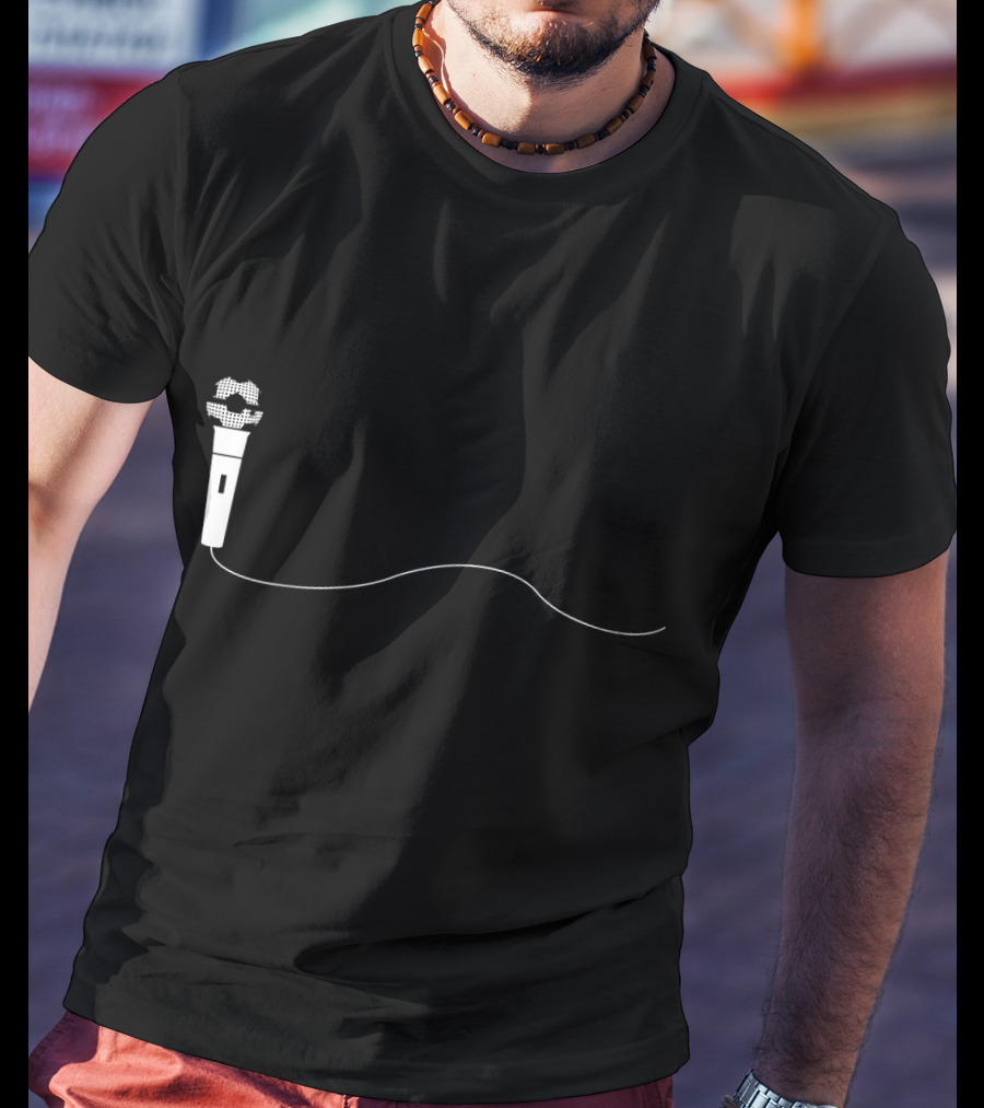 DonP By Kolchr Microphone Soccer Ball T-Shirt