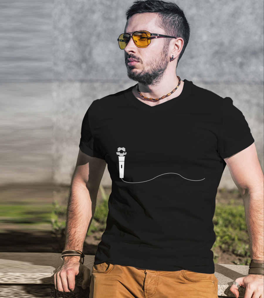 DonP By Kolchr Microphone Soccer Ball T-Shirt