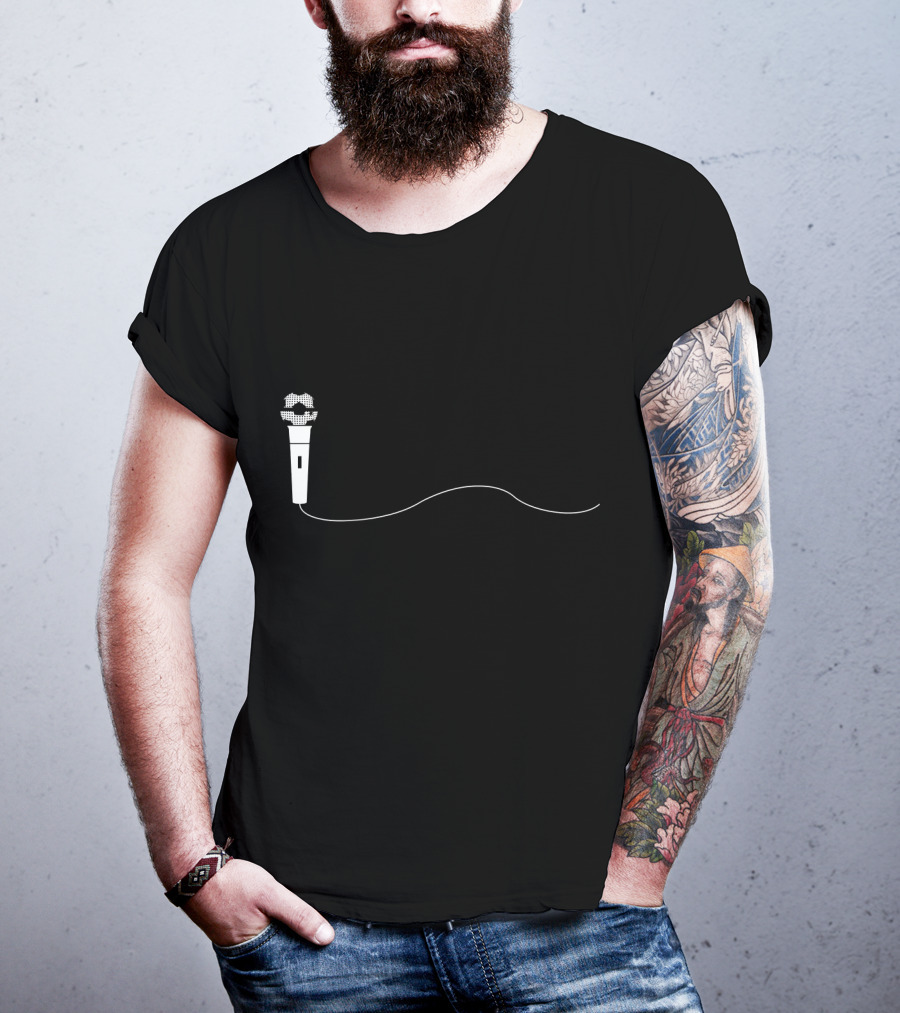 DonP By Kolchr Microphone Soccer Ball T-Shirt