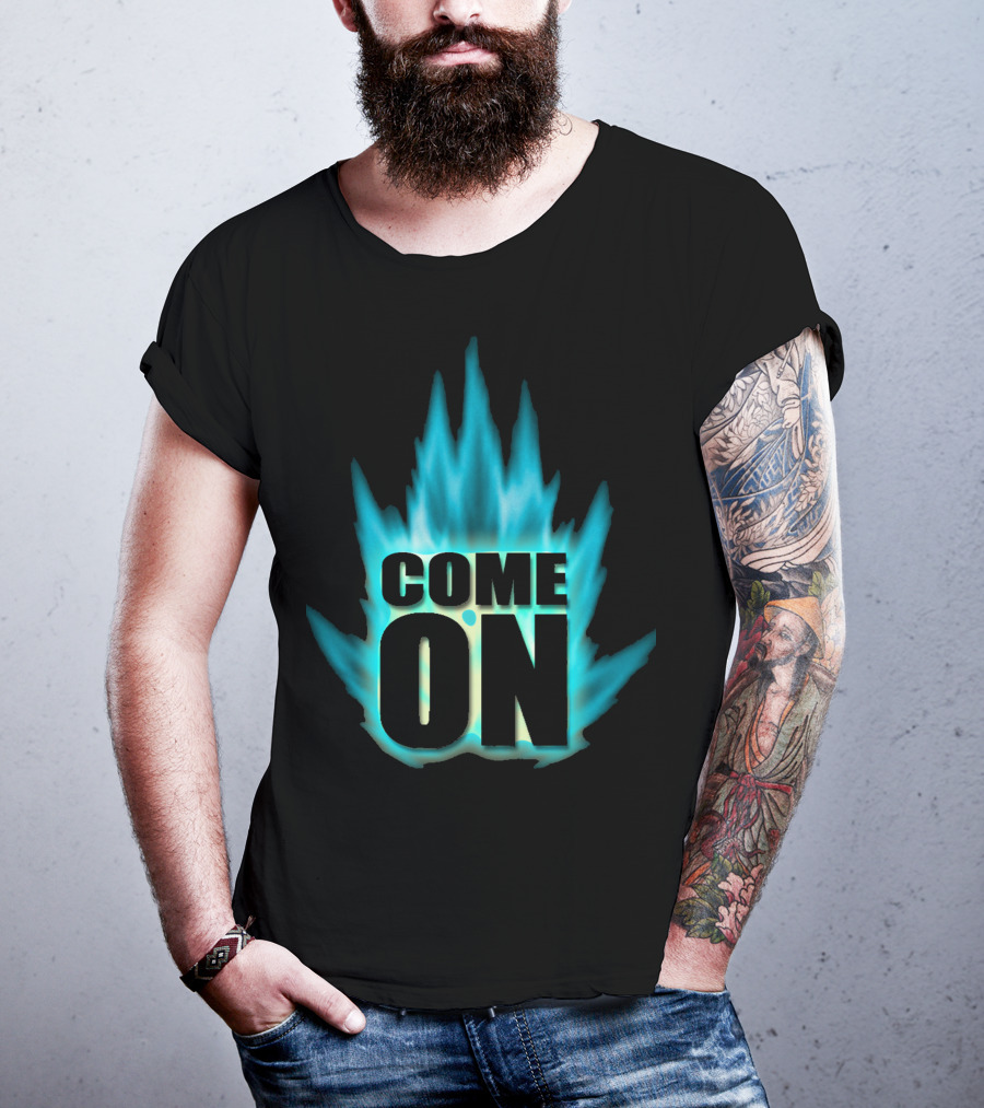 Come On Goku Super Saiyan Aura Burst T-Shirt