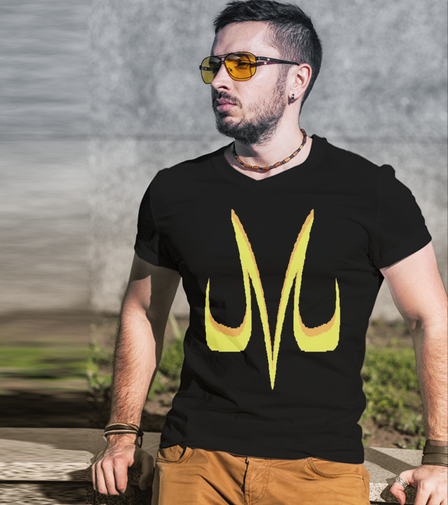 Majin Symbol Yellow M T-Shirt