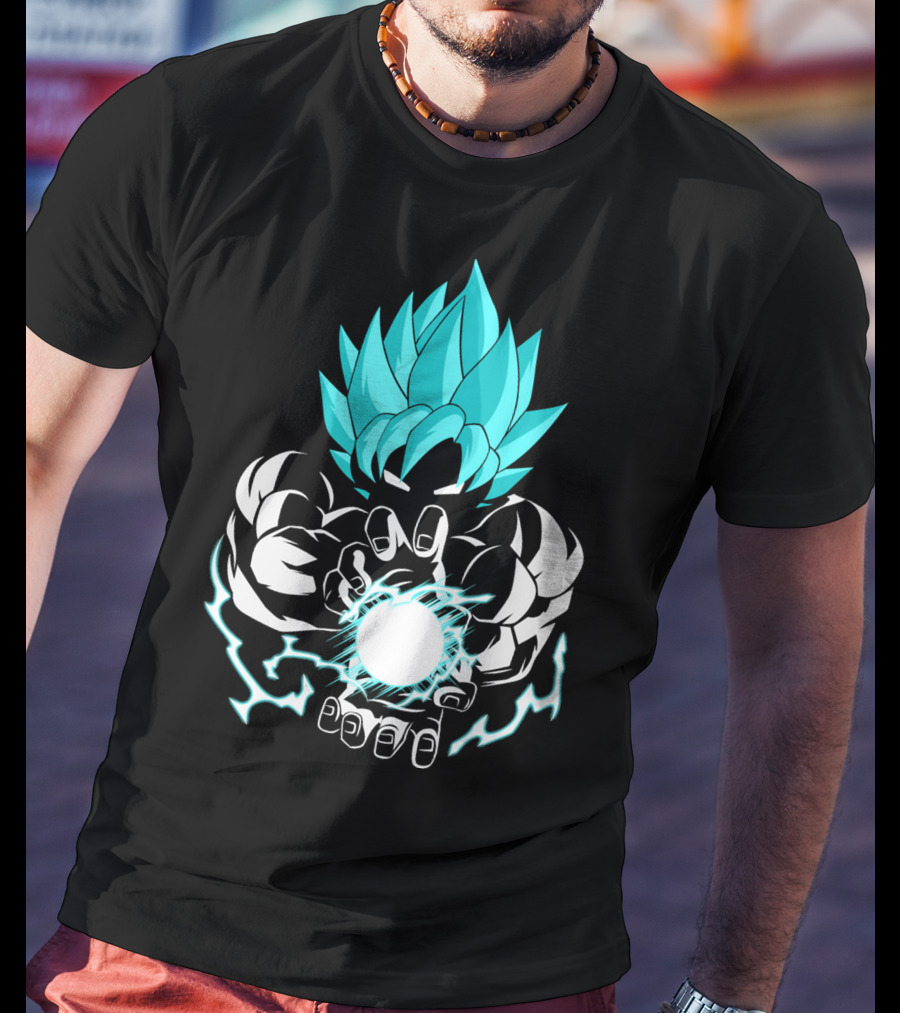 Super Saiyan Blue Energy Charge T-Shirt