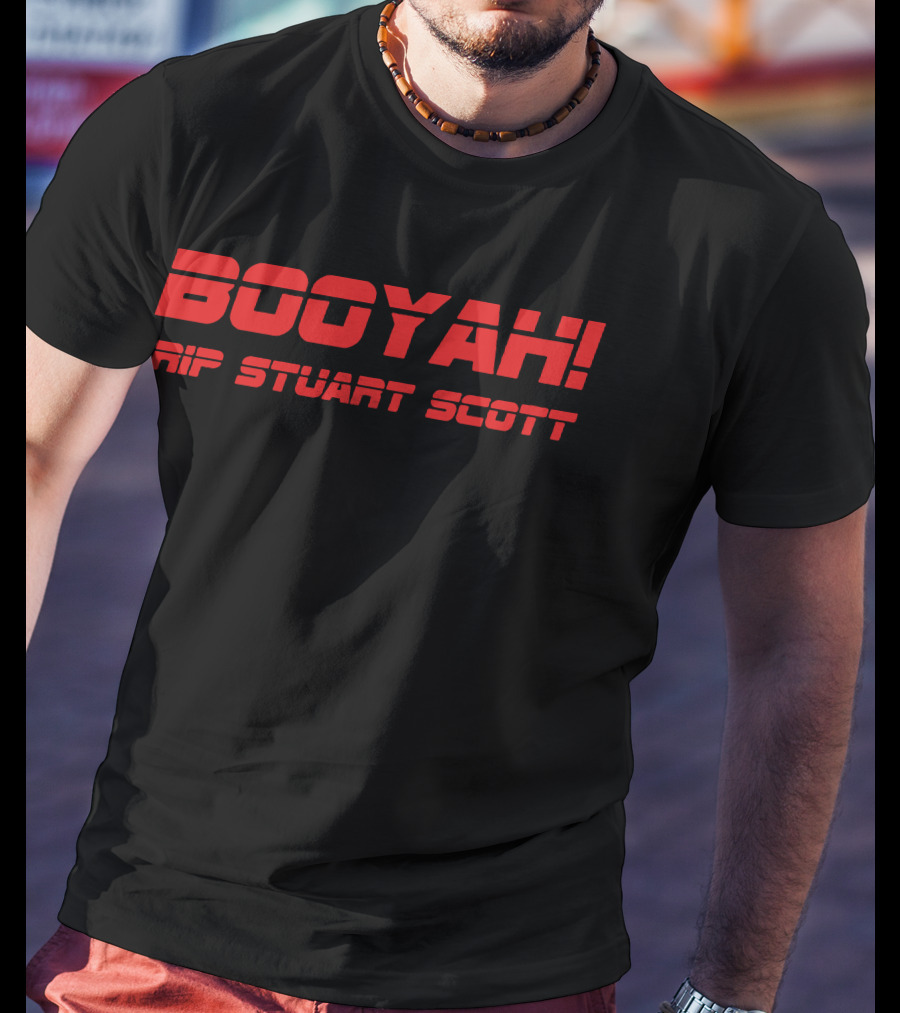 Booyah RIP Stuart Scott Memorial T-Shirt