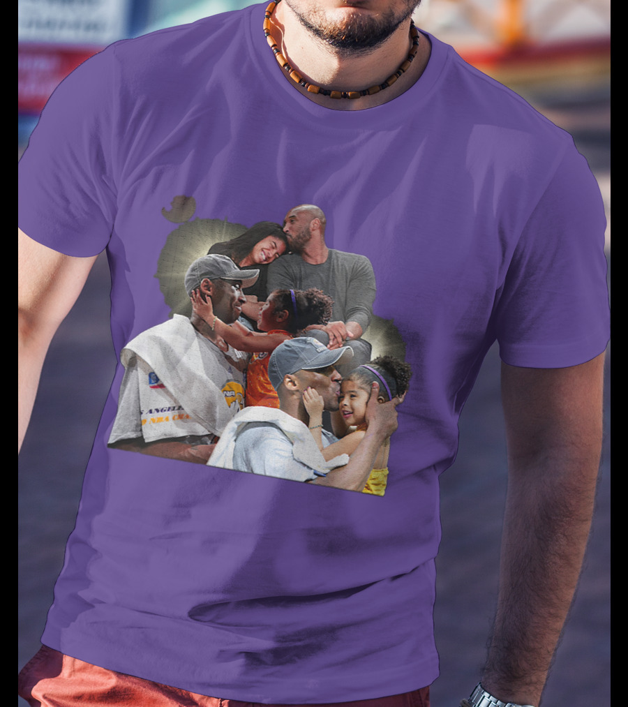 Kobe And Gigi Celebration Los Angeles Lakers Moments T-Shirt