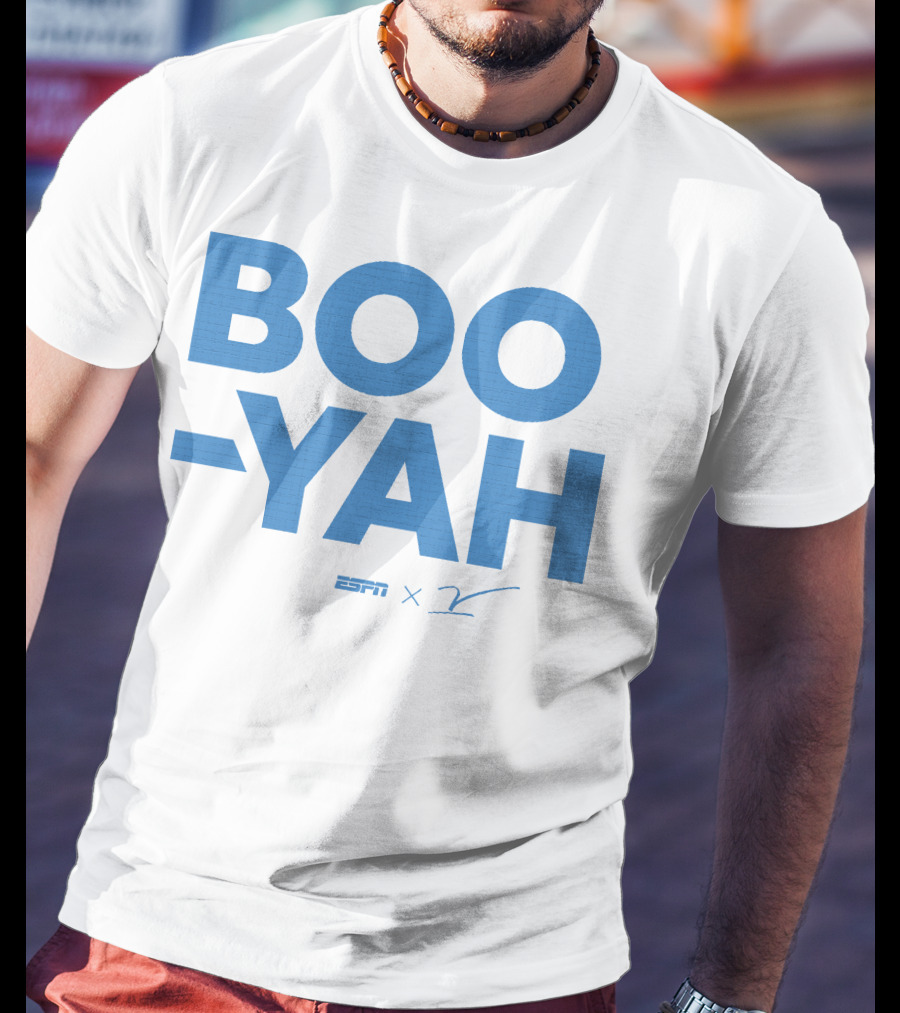 Stuart Scott Booyah ESPN X V T-Shirt