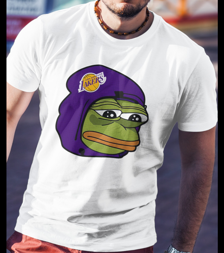 Pepe The Frog Los Angeles Lakers T-Shirt