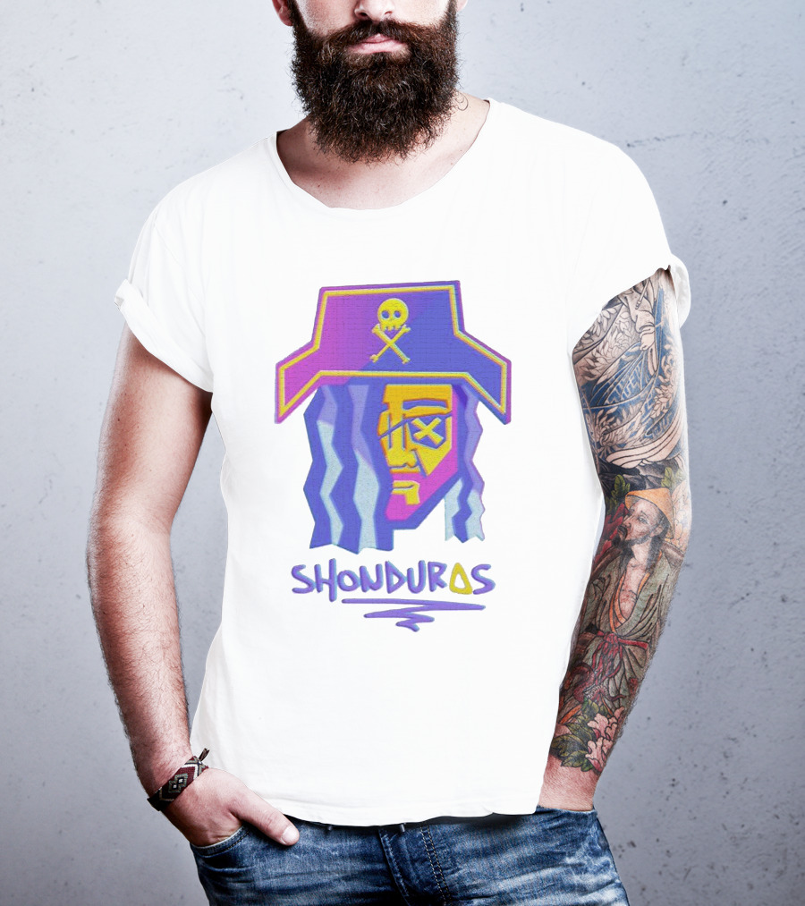 A For Adley Merch Kids Pirate Dad Shonduras Pirate Skull Hat T-Shirt