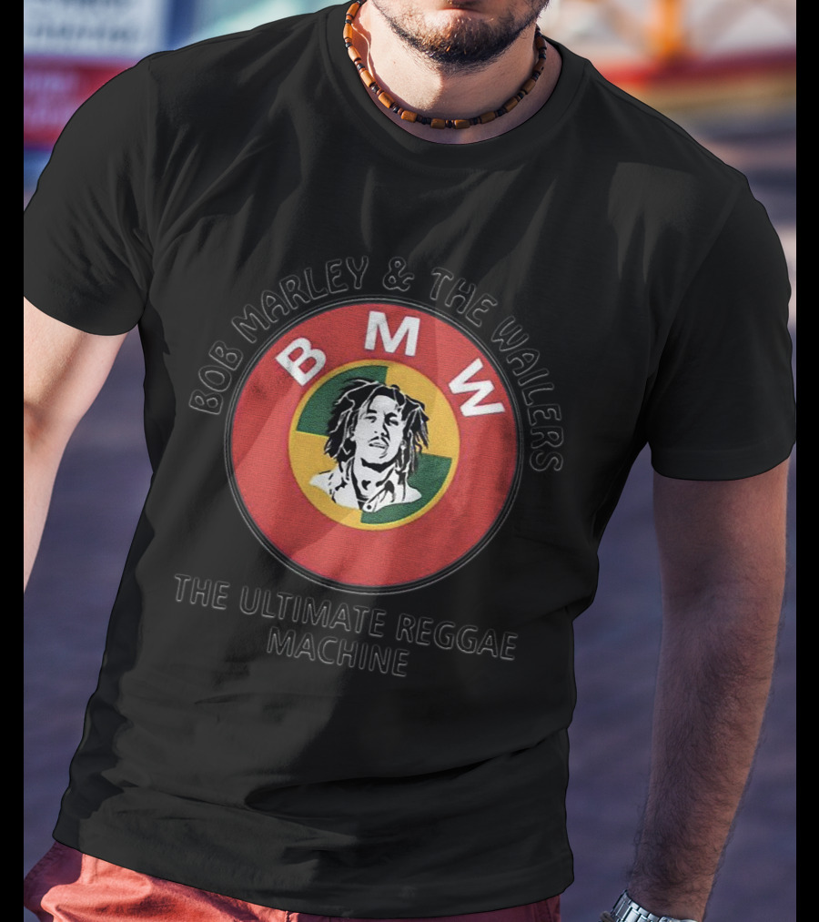 Bob Marley And The Wailers BMW The Ultimate Reggae Machine T-Shirt