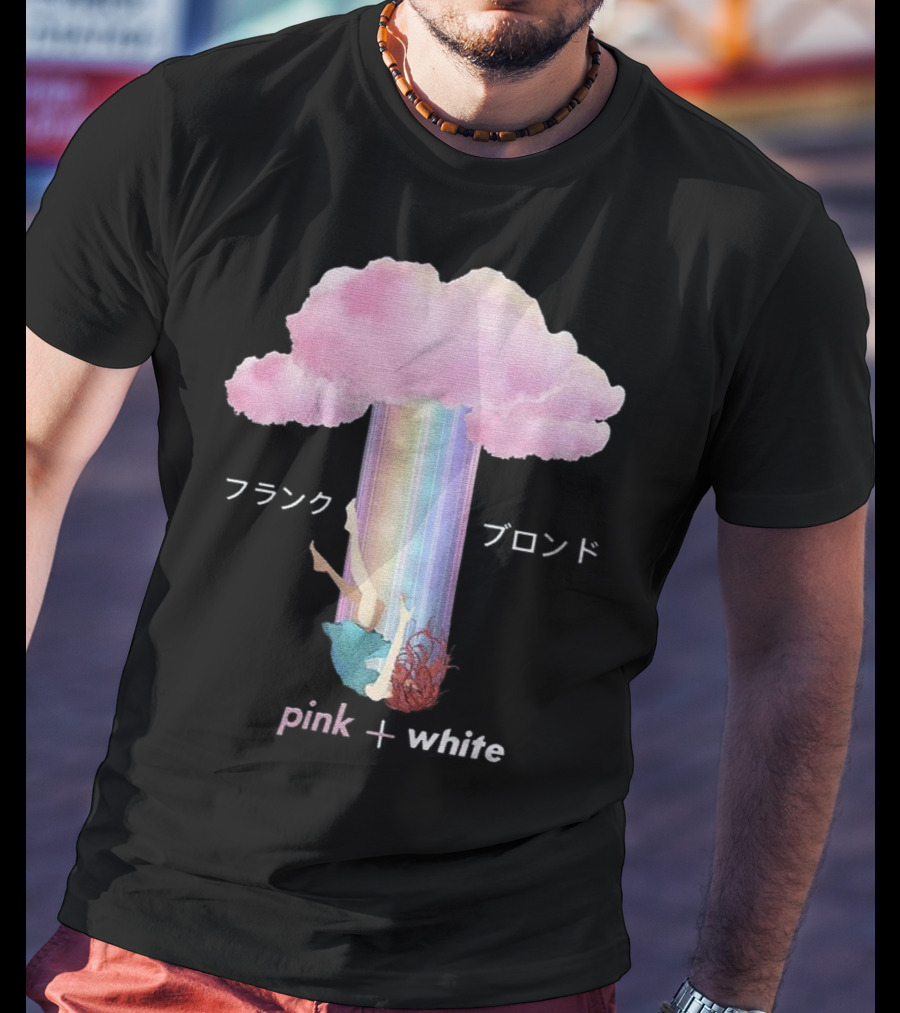 Frank Ocean Blond Pink White Cloud Art Music T-Shirt
