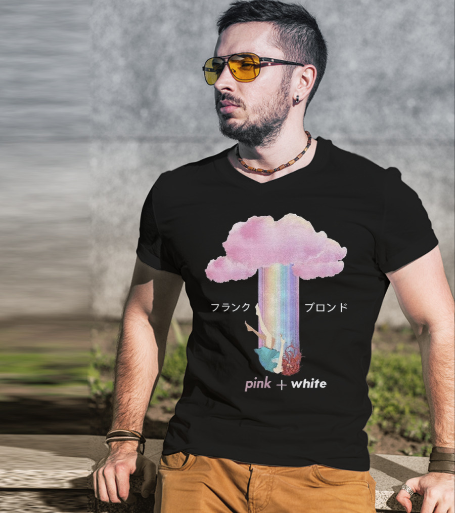 Frank Ocean Blond Pink White Cloud Art Music T-Shirt