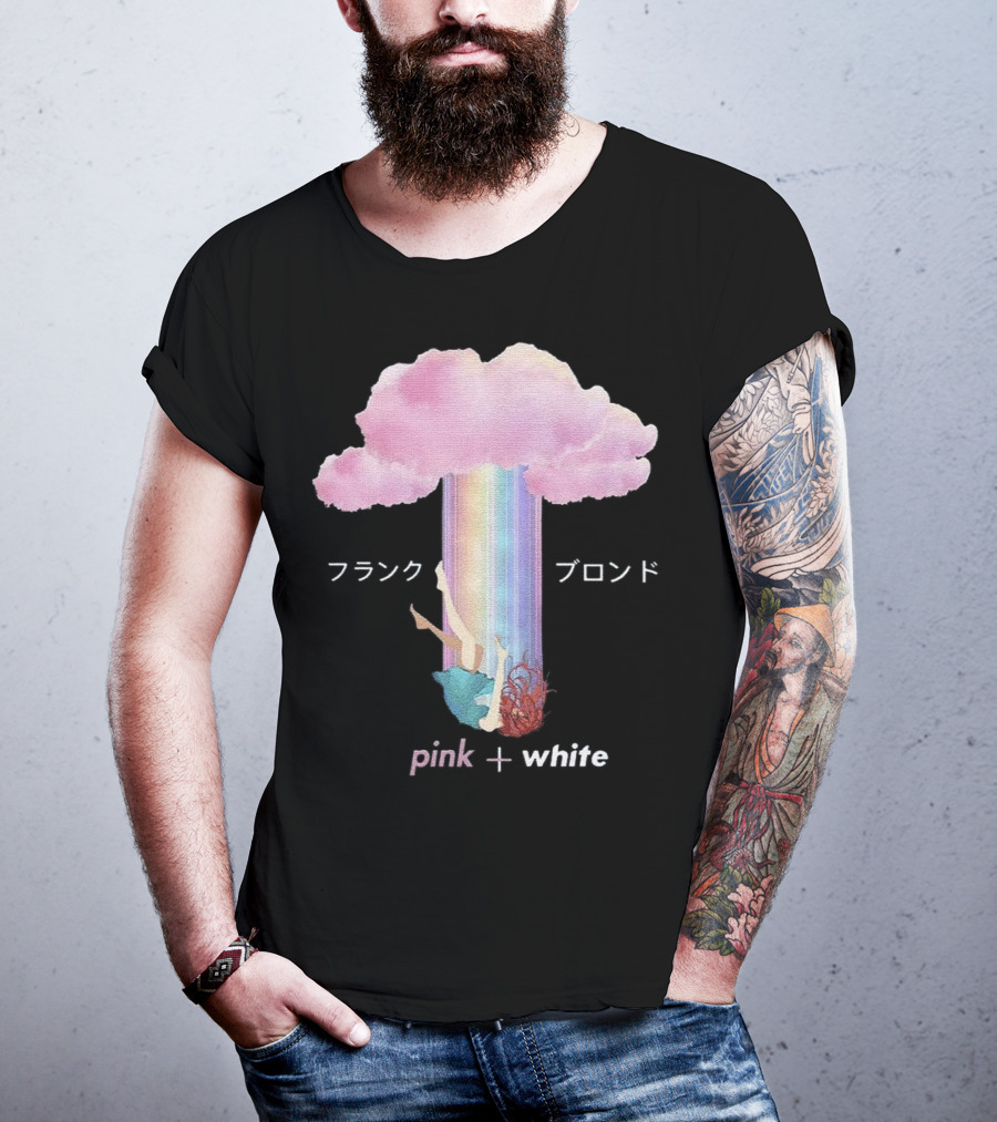Frank Ocean Blond Pink White Cloud Art Music T-Shirt