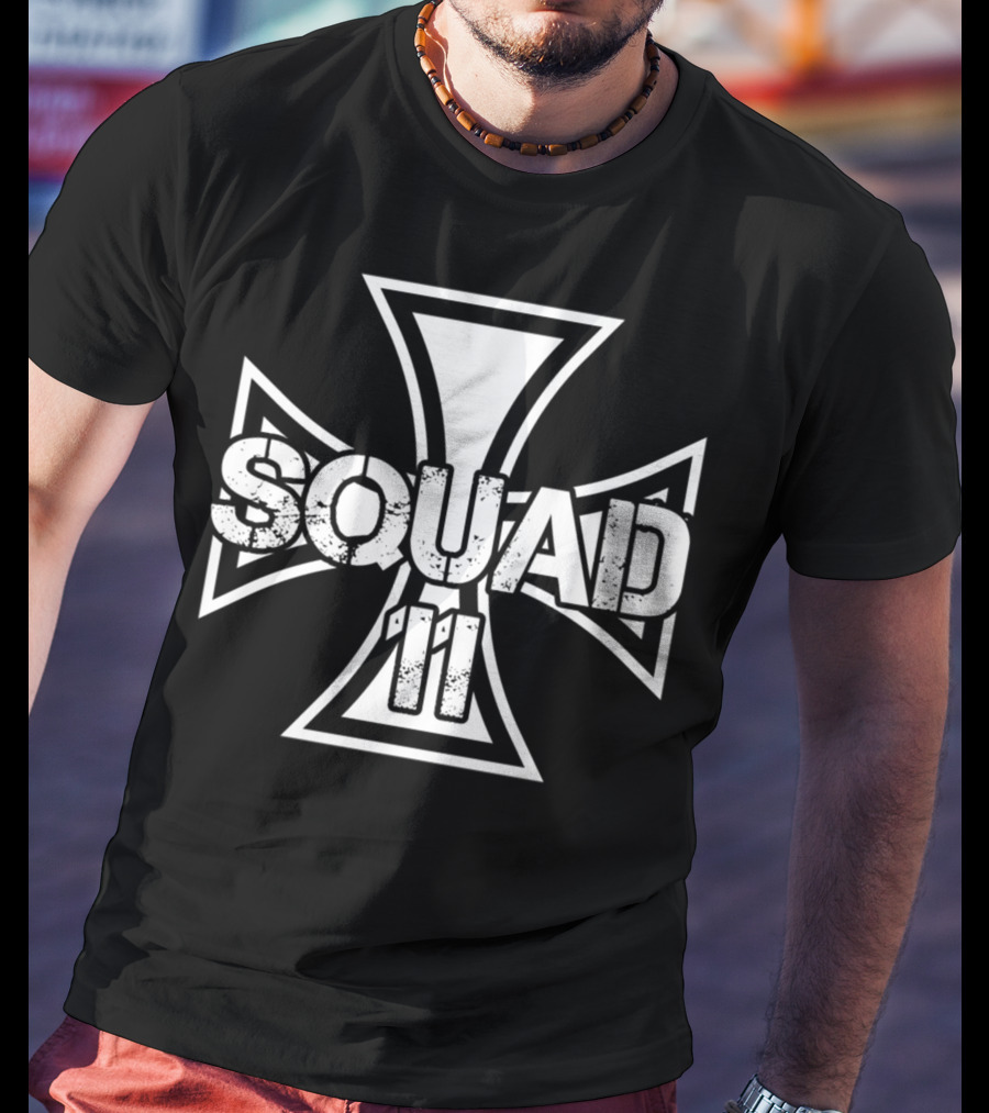 Biker Paintball Motorrad Squad Team Club 11 0744 T-Shirt