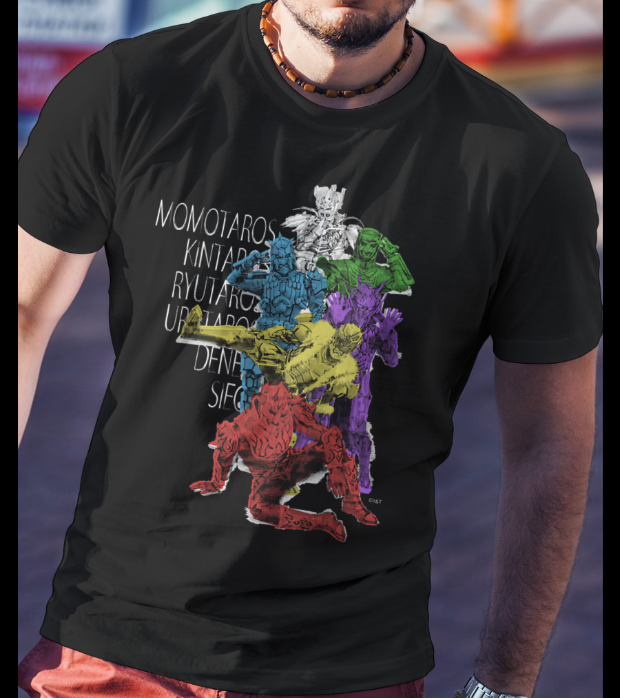 Momotaros Kintaros Ryutaros Urataros Deneb Sieg Imagin Designed By Yoshito Sugawara T-Shirt