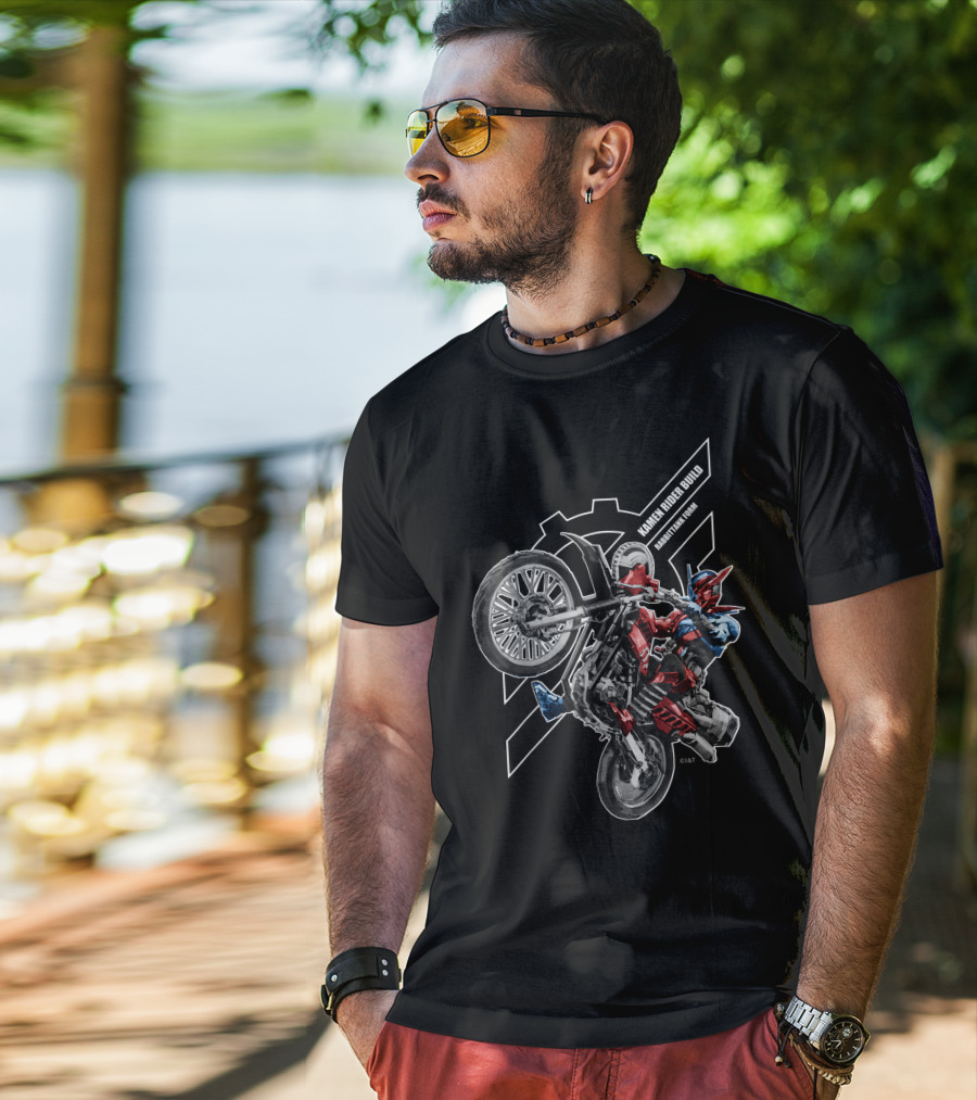 Kamen Rider Build RabbitTank Form Yoshito Sugawara T-Shirt