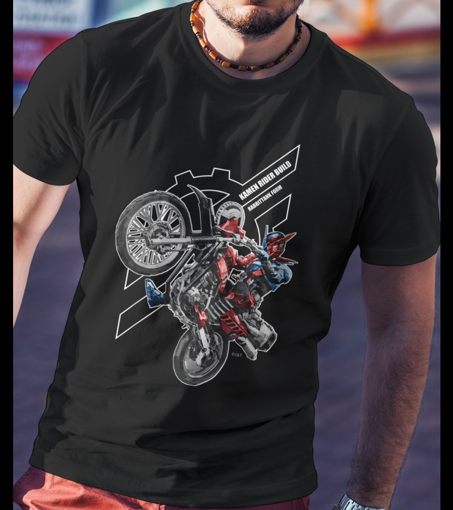 Kamen Rider Build RabbitTank Form Yoshito Sugawara T-Shirt