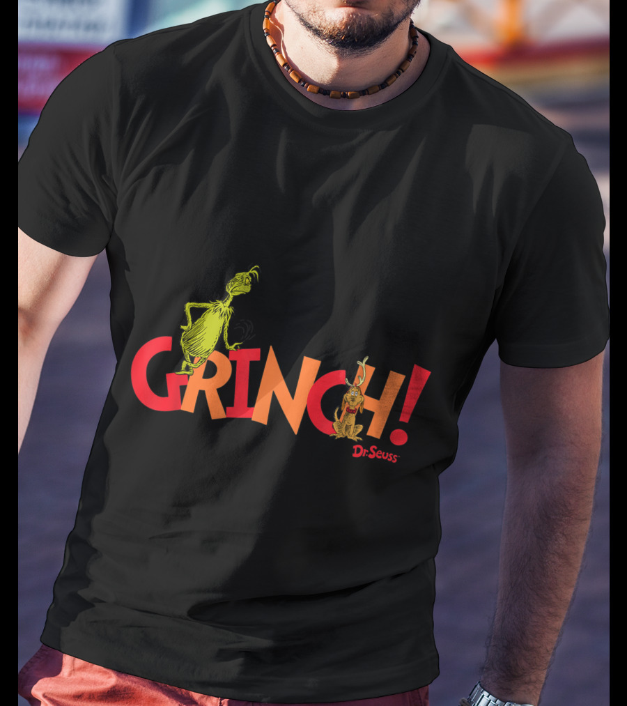Dr Seuss Grinch And Max T-Shirt