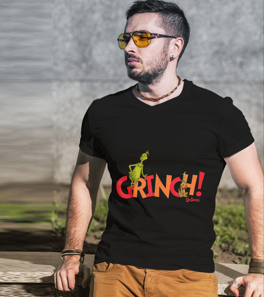 Dr Seuss Grinch And Max T-Shirt