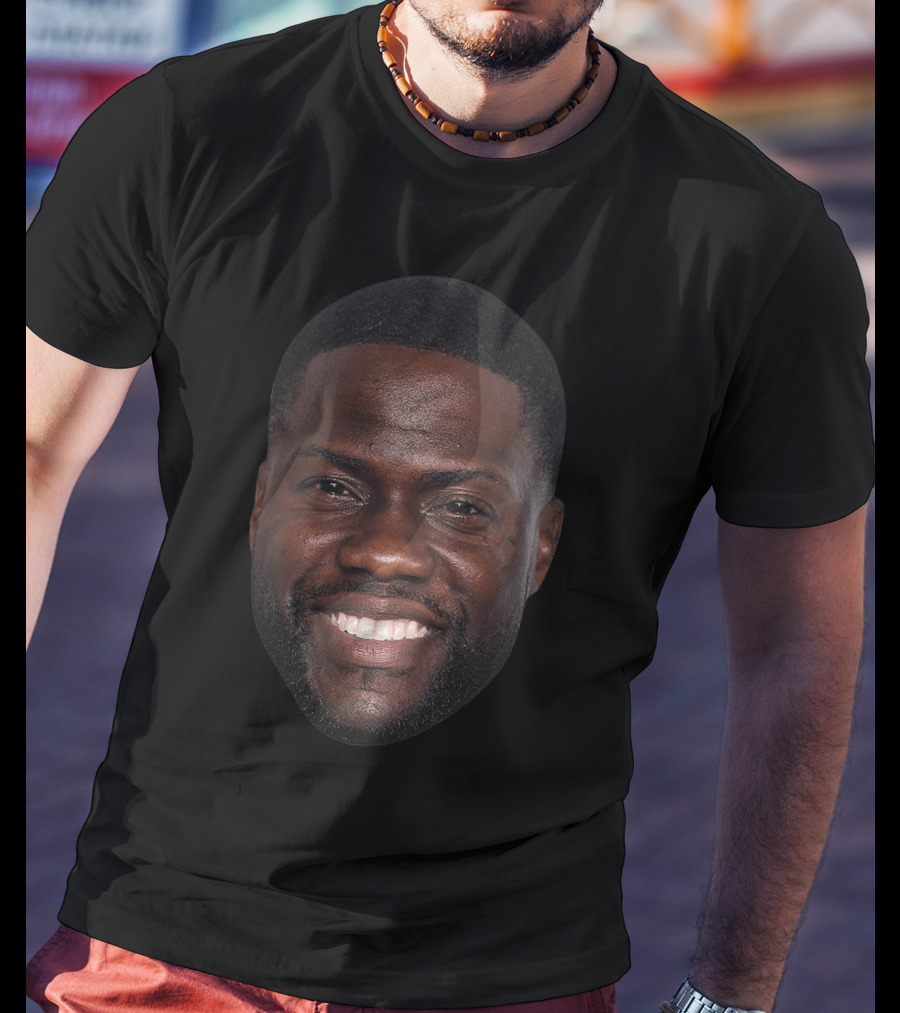 Kevin Hart Funny Big Head Face T-Shirt