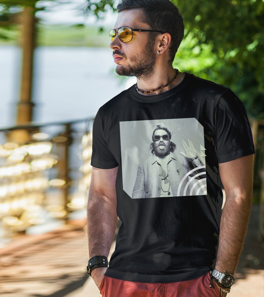Chet Faker Hi With Sunglasses And Hand Gesture T-Shirt