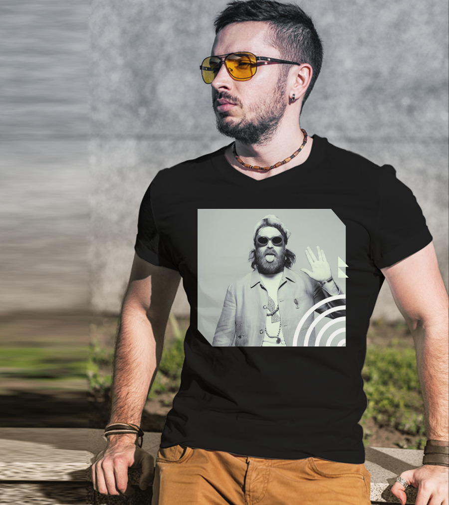 Chet Faker Hi With Sunglasses And Hand Gesture T-Shirt