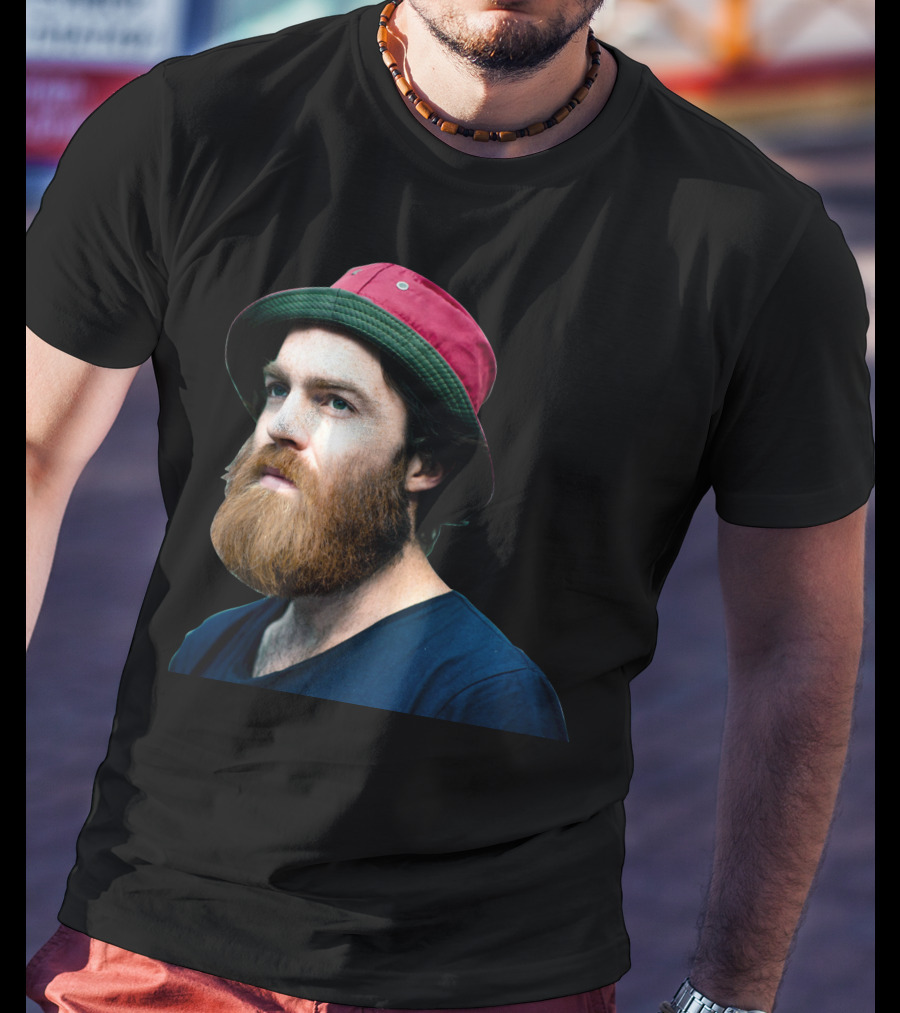 Chet Faker 2 Red And Green Bucket Hat Beard T-Shirt