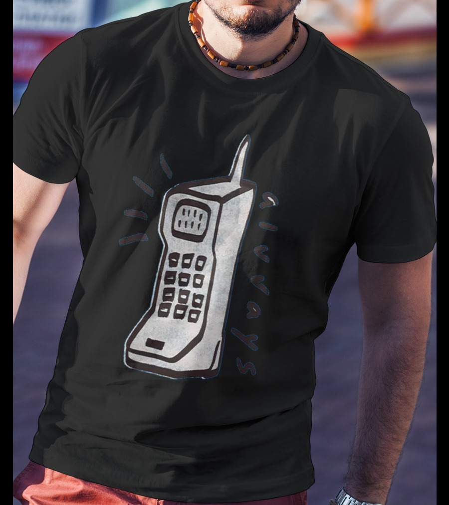 Alvvays Vintage Cellphone Retro Influence T-Shirt