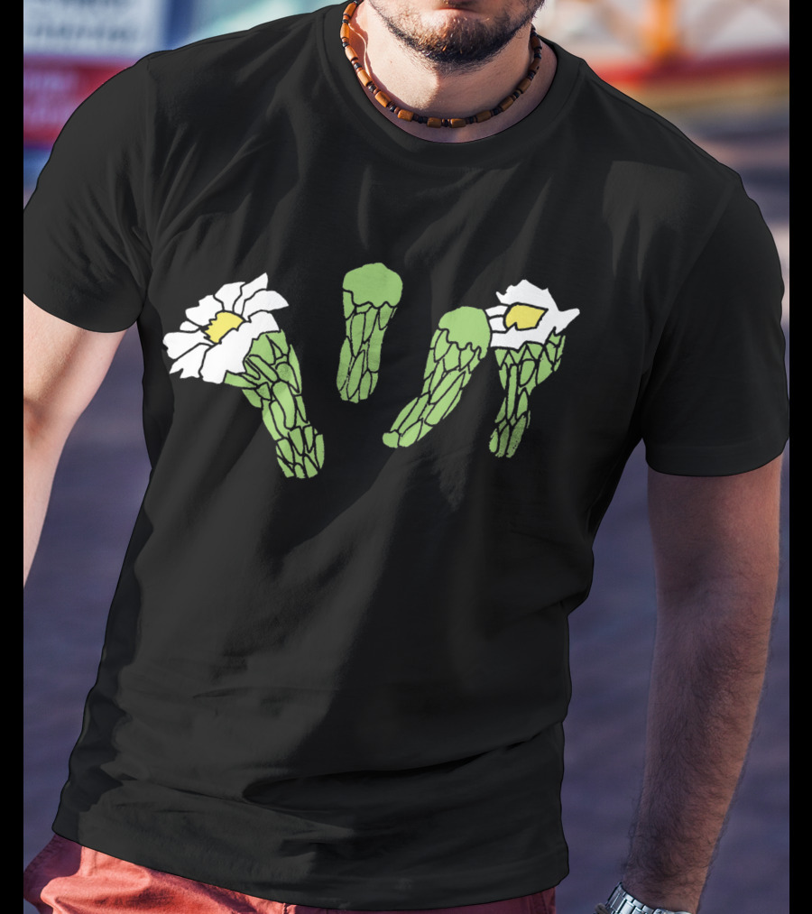 Algernon Cadwallader A. Cadwallader Saguaro Cactus Flowers T-Shirt
