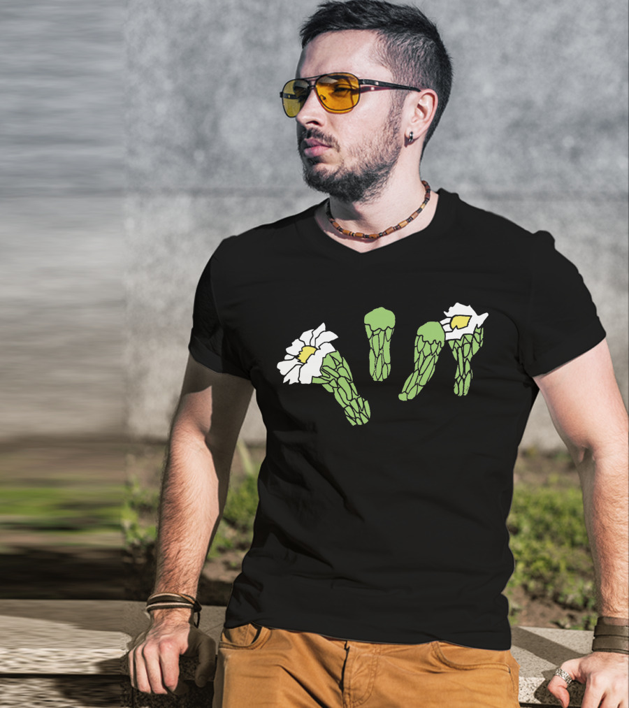 Algernon Cadwallader A. Cadwallader Saguaro Cactus Flowers T-Shirt