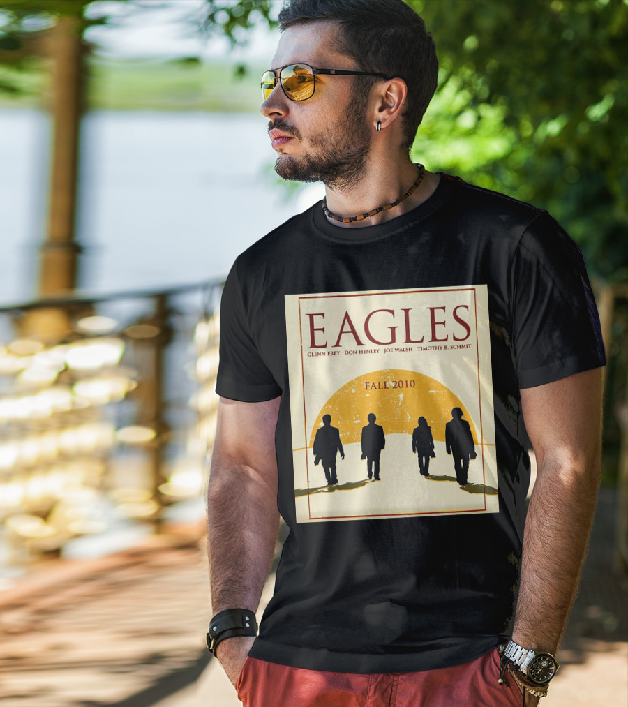 Eagles Fall 2010 Glenn Frey Don Henley Joe Walsh Timothy B. Schmit T-Shirt
