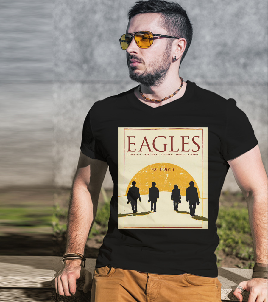 Eagles Fall 2010 Glenn Frey Don Henley Joe Walsh Timothy B. Schmit T-Shirt