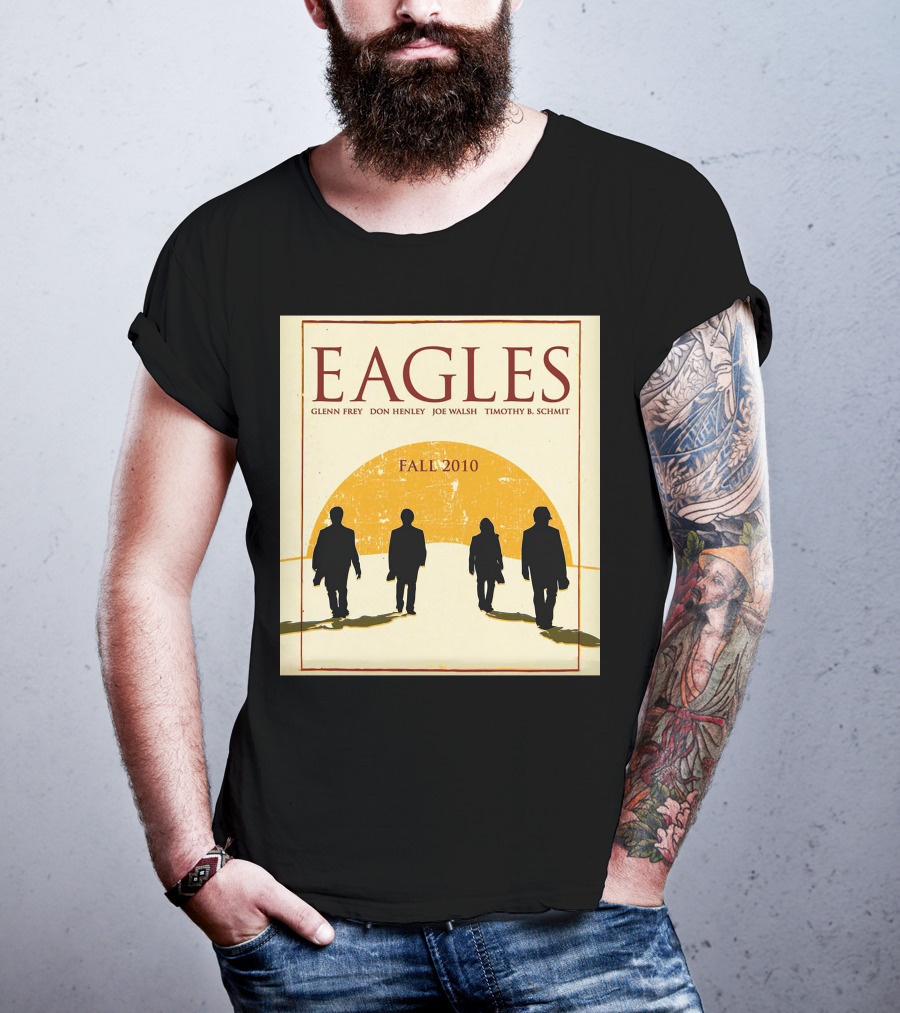 Eagles Fall 2010 Glenn Frey Don Henley Joe Walsh Timothy B. Schmit T-Shirt