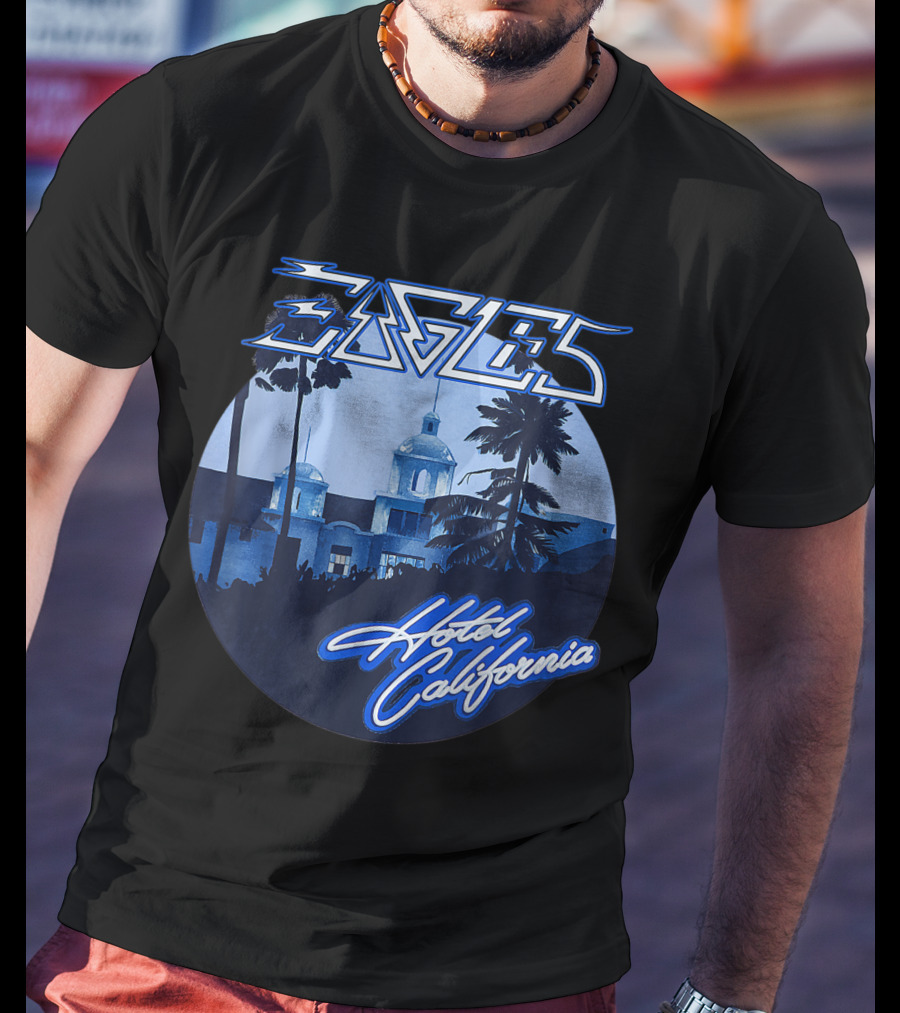 Eagles Hotel California Retro Vintage Band Music T-Shirt