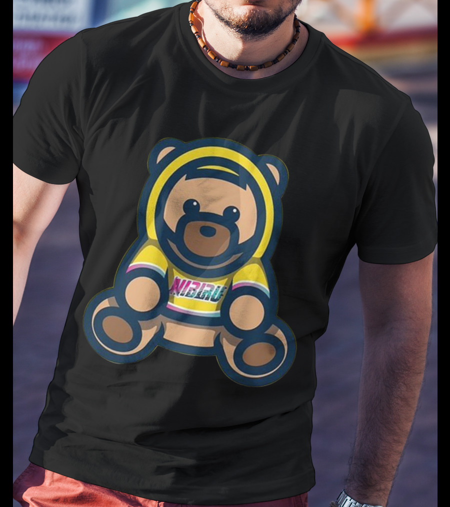 Nibiru Colorful Hoodie Bear T-Shirt