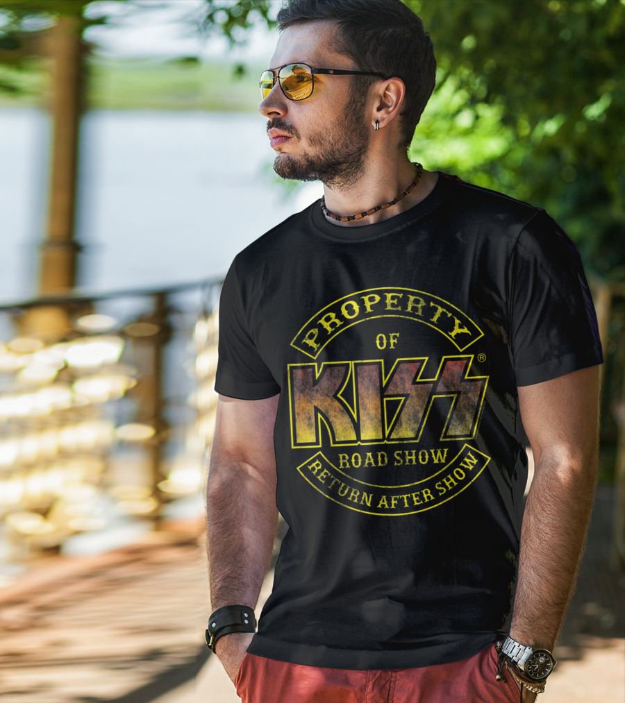 Property Of KISS Road Show Return After Show T-Shirt