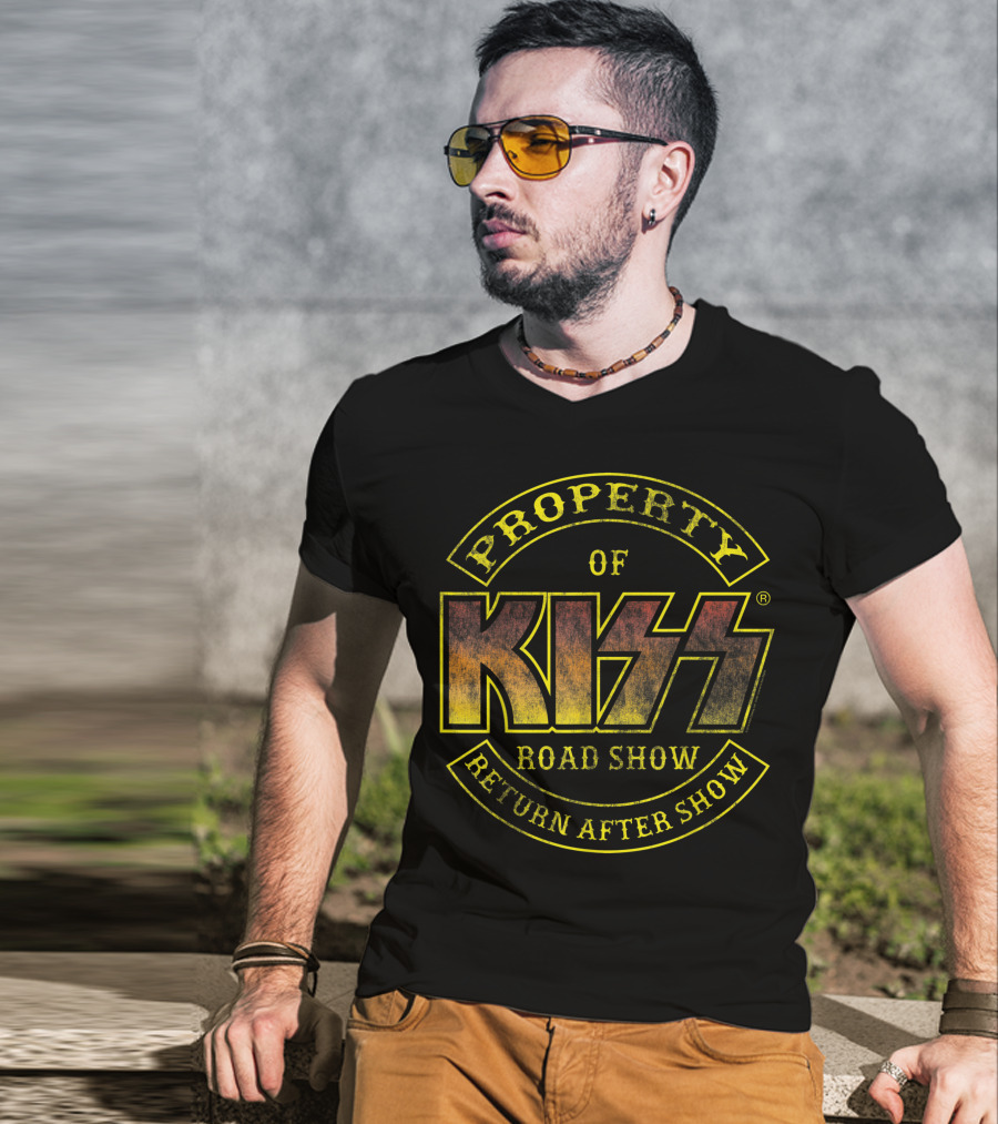 Property Of KISS Road Show Return After Show T-Shirt