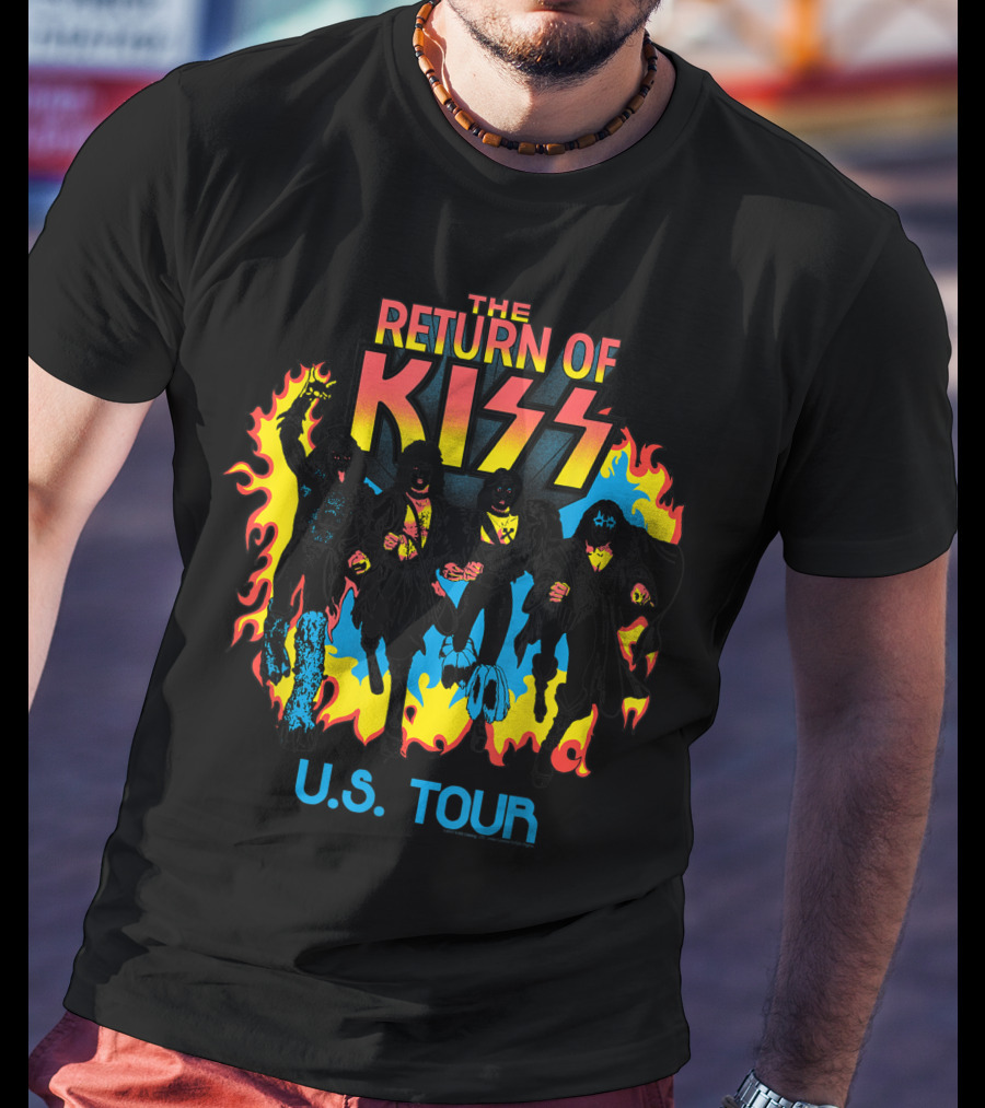The Return Of Kiss U.s. Tour T-Shirt