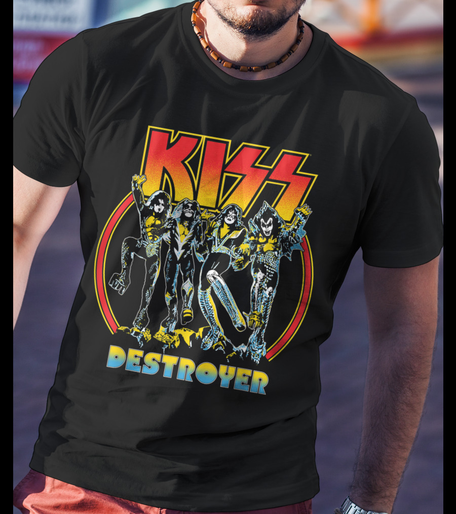 KISS Destroyer Rock And Roll Party T-Shirt