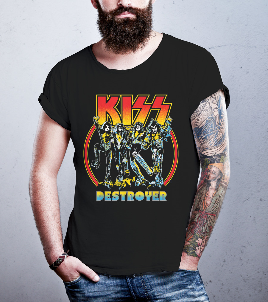 KISS Destroyer Rock And Roll Party T-Shirt