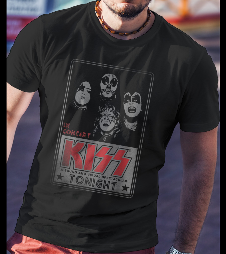 IN Concert Kiss A Sound And Visual Spectacular Tonight T-Shirt