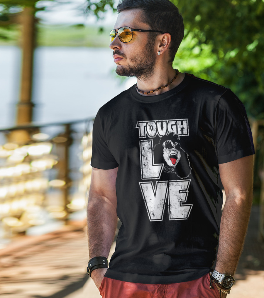 Tough Love Gene KISS Rock Iconic T-Shirt