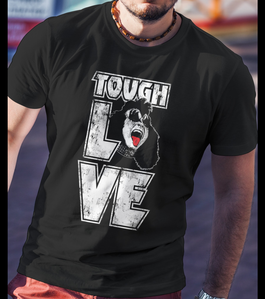 Tough Love Gene KISS Rock Iconic T-Shirt