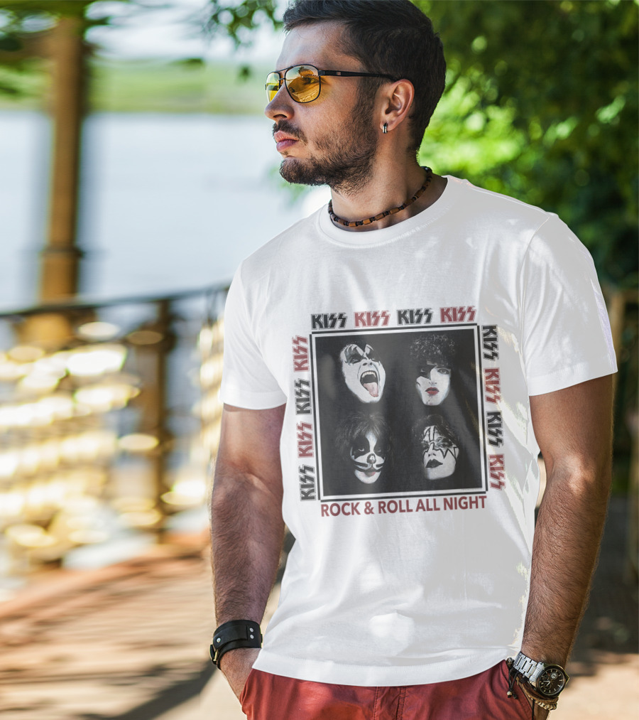 KISS Rock And Roll All Night World Domination T-Shirt
