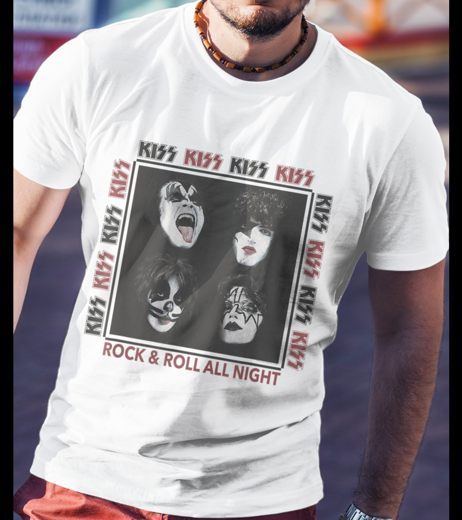 KISS Rock And Roll All Night World Domination T-Shirt