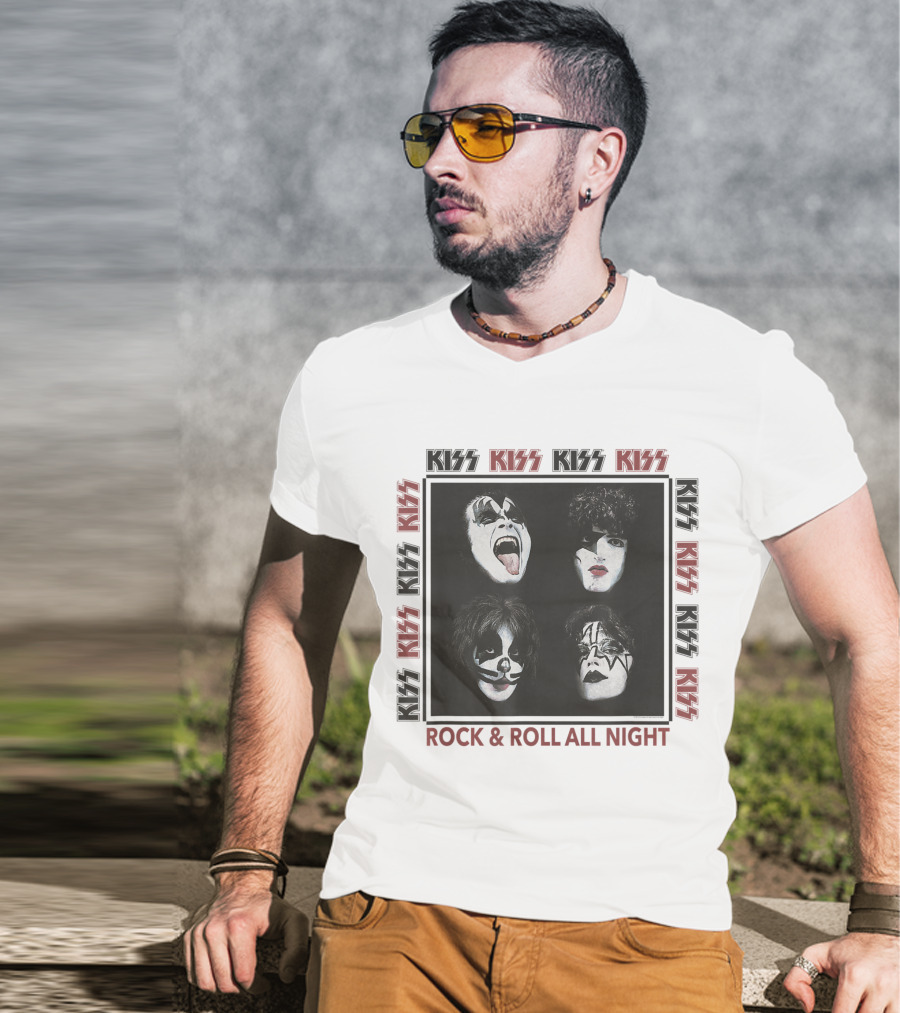 KISS Rock And Roll All Night World Domination T-Shirt