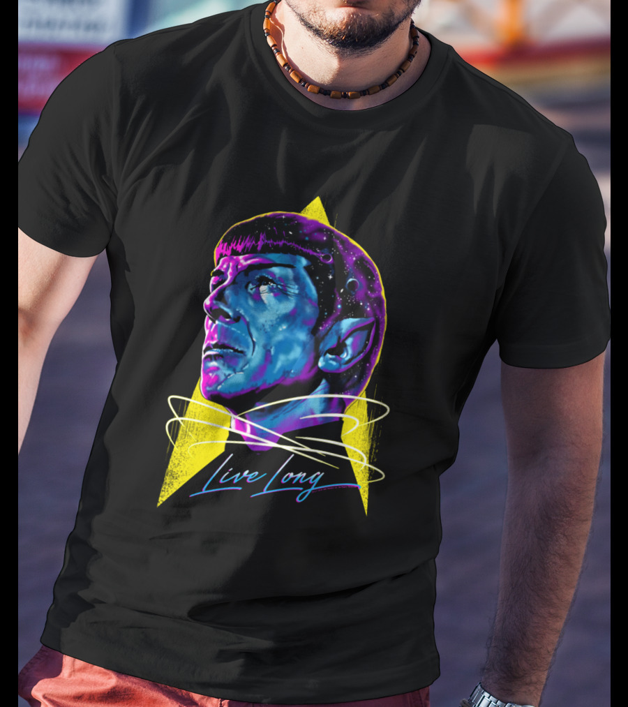 Live Long Star Trek Spock T-Shirt