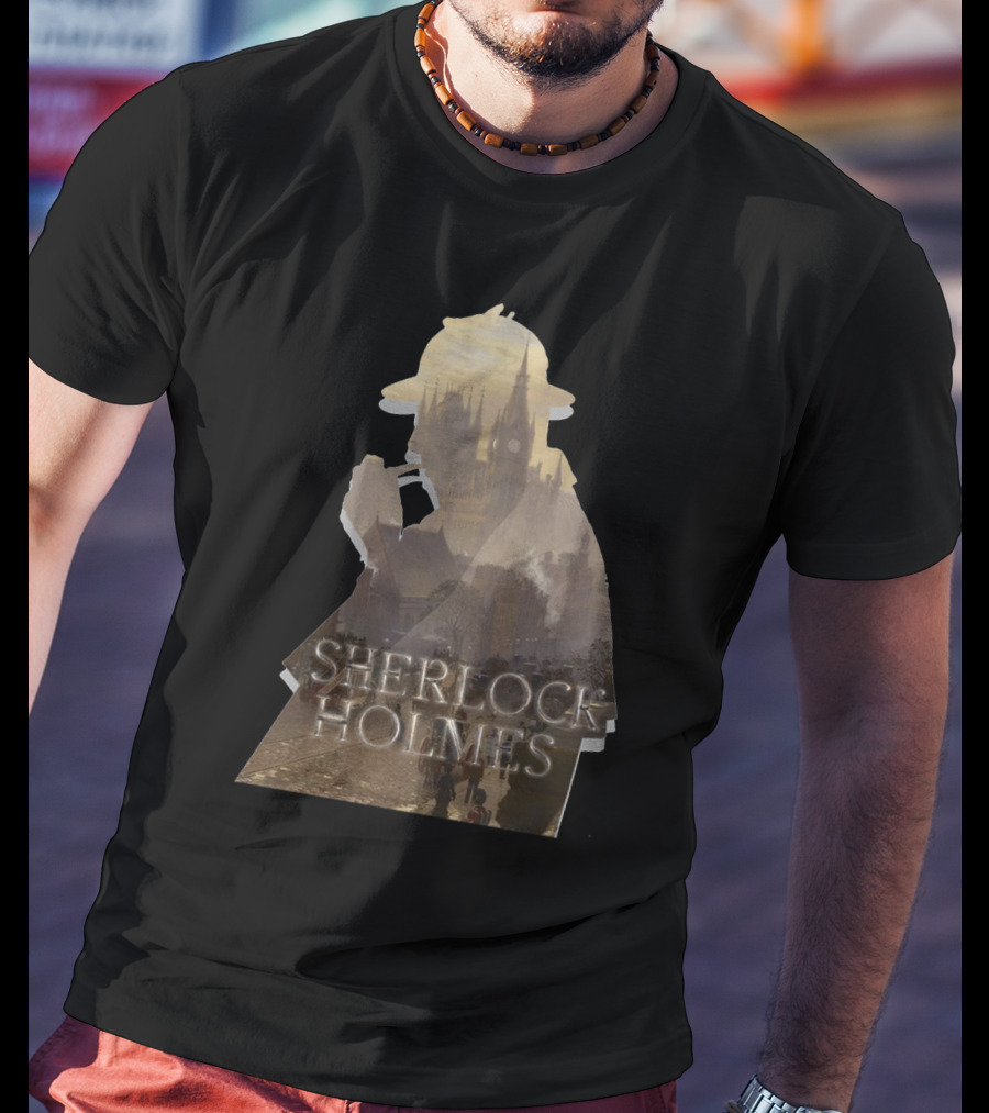 Sherlock Holmes Victorian London T-Shirt