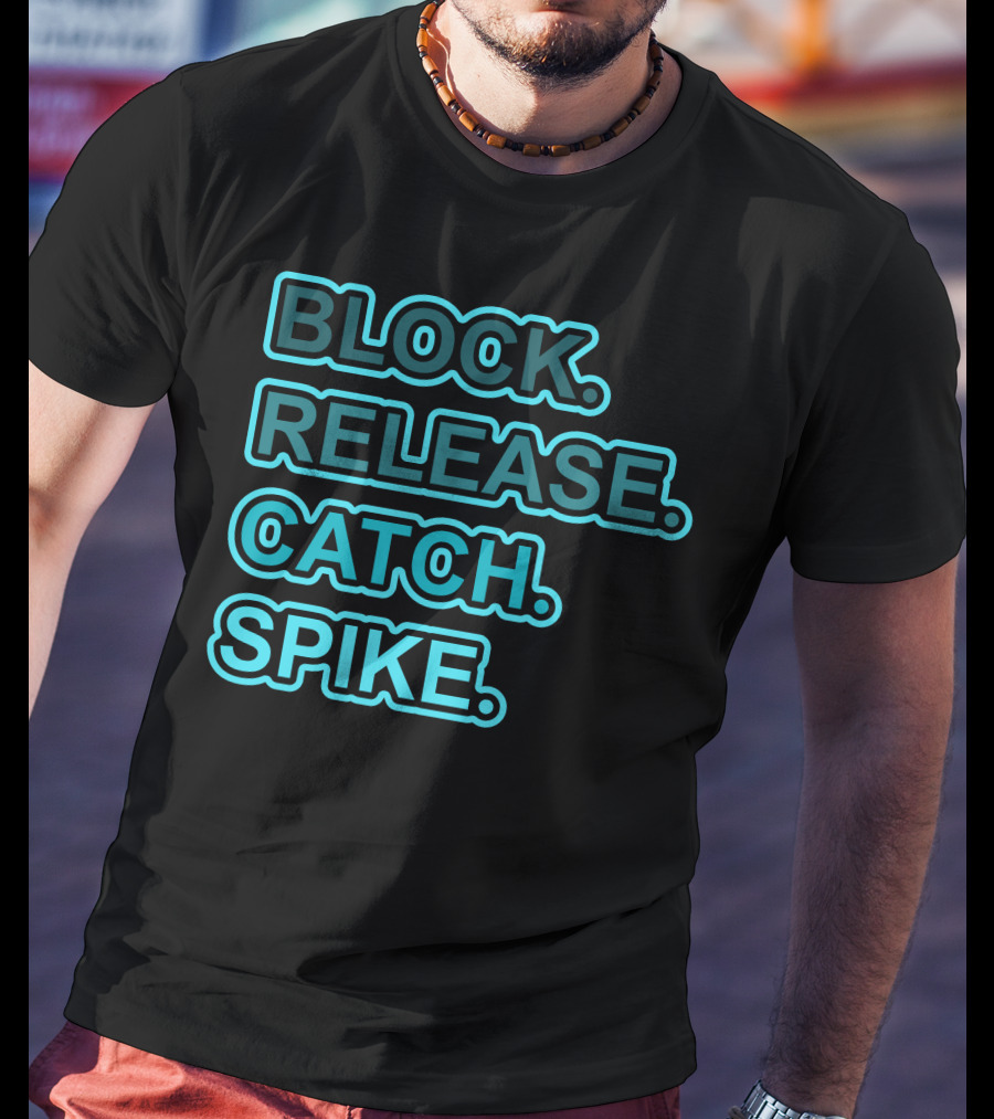 Block Release Catch Spike T-Shirt